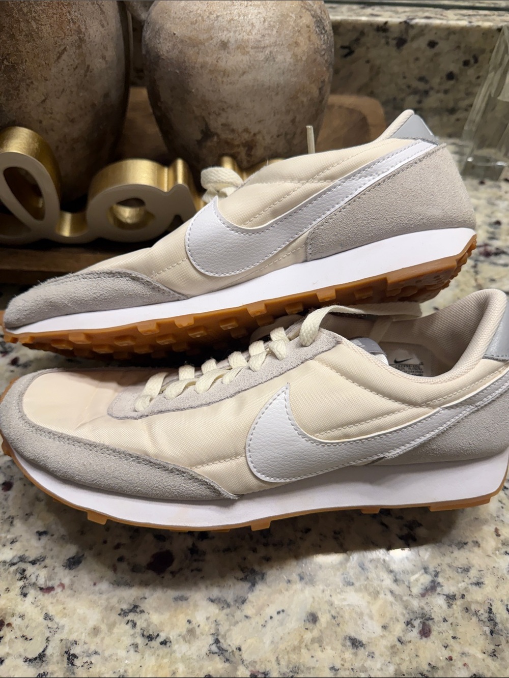 Nike Women’s Retro Runner in Cream, White and Gum